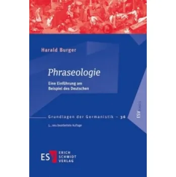 Phraseologie (Harald Burger)(Brožovaná)