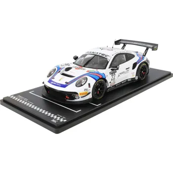 autíčko Model IXO Porsche 911 GT3 Team GPX Martini Racing 24h SPA 2021 1:18