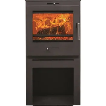 Krbová kamna HEDE 1D krbová kamna 5kW, černá - doprava zdarma