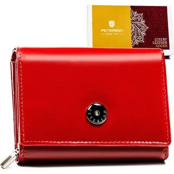 Peněženka Dámská kožená peněženka RFID s přihrádkami - Peterson