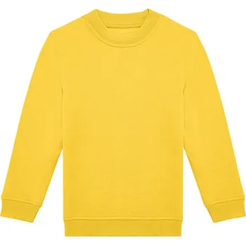 Dívčí mikina B&amp;C Dětská mikina přes hlavu WK001 Pop Yellow 7/8 (122/128)