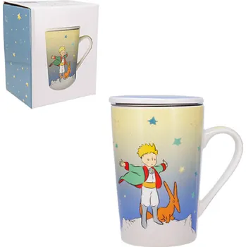 Hrnek 435 ml s pokličkou a sítkem TIS07G01 MALÝ PRINC KIUB