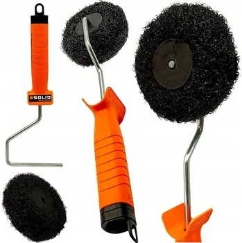 Malířský váleček SOLID ROHOVÝ VÁLEČEK NA SÁDROVOU STĚRKU, VÁLEČEK DO ROHŮ NA SÁDROVOU STĚRKU OTVOR FI 6 36mm ŠÍŘKA