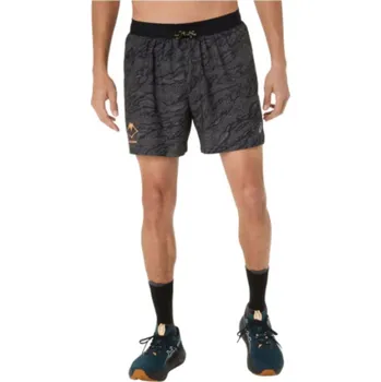 Pánské kraťasy Asics Fujitrail All Over Print 5In Short M 2011D392001 - performance black XL
