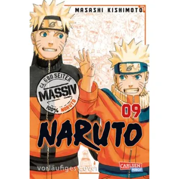 NARUTO Massiv. Bd.9 (Masashi Kishimoto,Miyuki Tsuji)(Brožovaná)