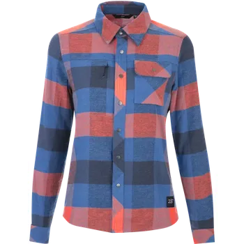 Dámská móda 2117 of Sweden Skjortan dámská flanelová košile, Red XXL