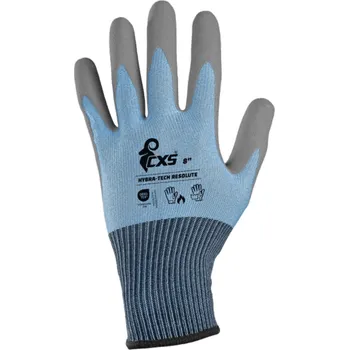 Pracovní rukavice CANIS CXS HYBRA-TECH RESOLUTE Rukavice máčené v latexu s pískovou úpravou - 8