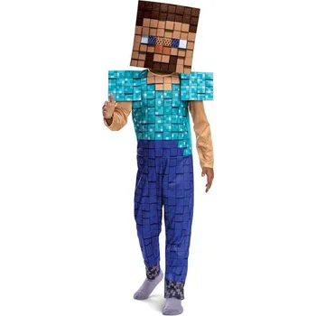 Karnevalový kostým Godan Dětský kostým - Minecraft Steve Plus Velikost - děti: S: 110 cm