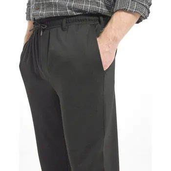 Pánské kalhoty Pánské sportovní kalhoty NORTH 43103 černé elastické stretch 4XL - 7XL NORTH - 4XL