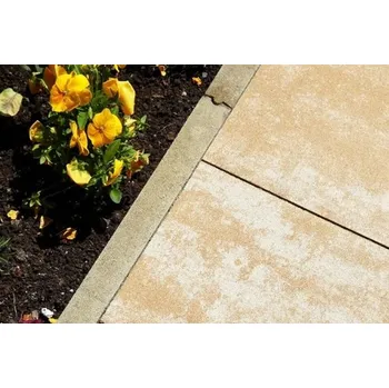 Zahradní obrubník Obrubník betonový BEST Parkan II pískovcový 50x1000x200 mm