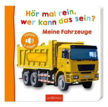 První čtění Hör mal rein, wer kann das sein? - Meine Fahrzeuge (Leporelo)