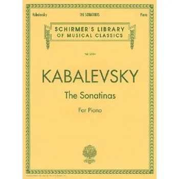 The Sonatinas: Piano Solo (Dmitry Borisovich Kabalevsky,Chordant,Dmitri Kabalevsky)(Brožovaná)