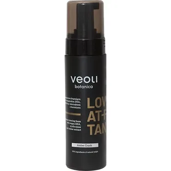 Přípravek na opalování Veoli Botanica - Love At First Tan - Amber Crush - Expresní bronzující pěna - 200 ml