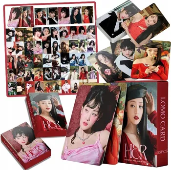 Obraz 55 SZT NOWY IDOL ALBUM PLAKATÓW ZDJĘĆ KART ZESTAW LOMO I-DLE MINNIE HER