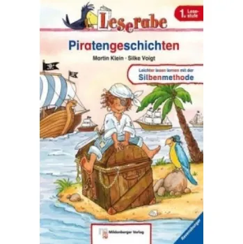 První čtění Piratengeschichten - Leserabe 1. Klasse - Erstlesebuch für Kinder ab 6 Jahren (Martin Klein,Silke Voigt)(Brožovaná)