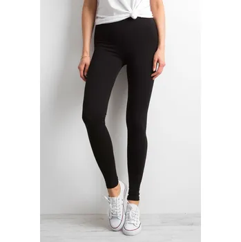 Dámské legíny BASIC FEEL GOOD Basic bavlněné legíny černé Velikost: M