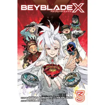 Komiks pro dospělé Beyblade X, Vol. 3 (Homura Kawamoto,Posuka Demizu)(Brožovaná)