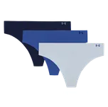 Kalhotky Under Armour SOLID 3er Pack Slip Women 1383893-453 Velikost M