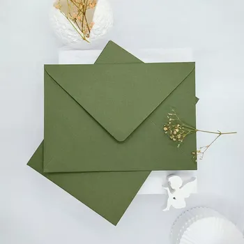 Obálka Obálka B6 125 x 176 mm, 1 kus, zelená wasabi, gramáž 140 g