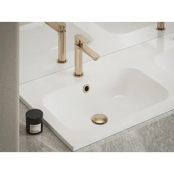 RAVAK Krytka přepadu Ravak pro umyvadlo růžovo zlatá, X01833 X01833