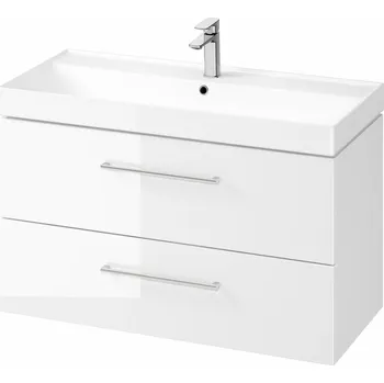 Koupelnový nábytek CERSANIT 3D Skříňka Cersanit Larga 100 s umyvadlem bílá set B659, S801-437 S801-437