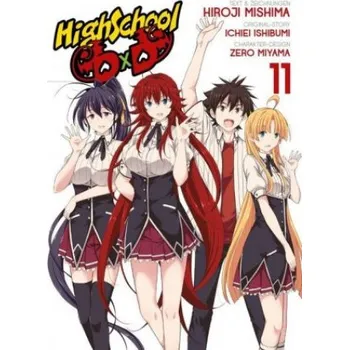 Komiks pro dospělé HighSchool DxD (Hiroji Mishima,Ichiei Ishibumi,Zero Miyama)(Brožovaná)