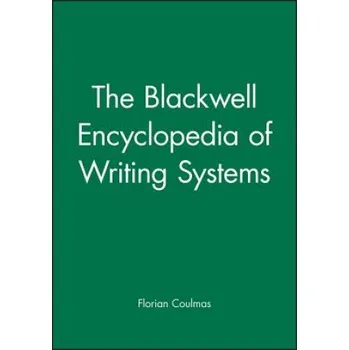 Učebnice Blackwell Encyclopedia of Writing Systems (Florian Coulmas)(Brožovaná)
