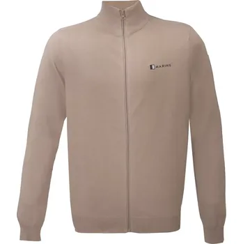 Pánská mikina Marine pánská celopropínací mikina, Sand L