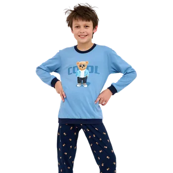 Chlapecké pyžamo Chlapecké dlouhé pyžamo Cornette 593/181 Cool 2 110/116 Modrá