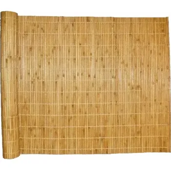 Rohož bambusová za postel silná 70x300 cm ořech