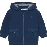 MAYORAL chlapecká mikina s kapucí na zip, tmavě modrá - 92 cm