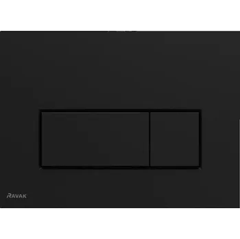 RAVAK WC tlačítko Ravak Uni slim, černá, X01744 X01744