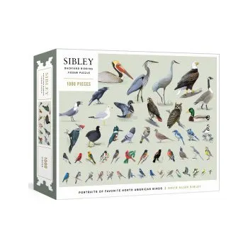 Desková hra Sibley Backyard Birding Puzzle (Hra)