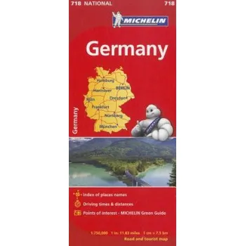 Michelin Germany/ Allemagne (Michelin Travel & Lifestyle)(Brožovaná)
