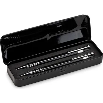 Sada pera a mikrotužky Alucolor, černá