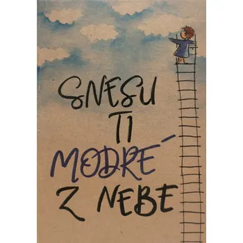 Přáníčko BeBechy - A6 - recyklovaný papír - Nebe