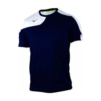 Pánské tričko Mizuno Jr Tee Black/White Dětské tričko 164 cm, černá / bílá