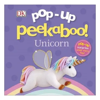 Cizojazyčná kniha Pop-Up Peekaboo! Unicorn (DK)(Leporelo)