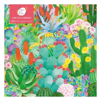 Puzzle Adult Jigsaw Puzzle: Bex Parkin: Cactus Garden: 1000-Piece Jigsaw Puzzles (Puzzle)