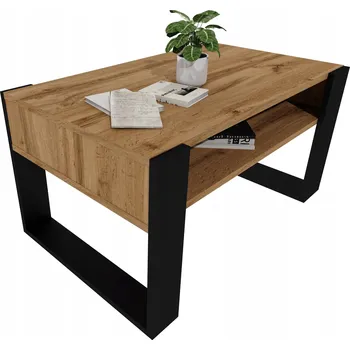 Konferenční stolek Konferenční stolek Perfektciecie obdélníkový 92 x 53,6 x 45 cm dub wotan