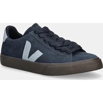 Pánská obuv Semišové tenisky Veja Campo, 41, námořnická modř, 59X