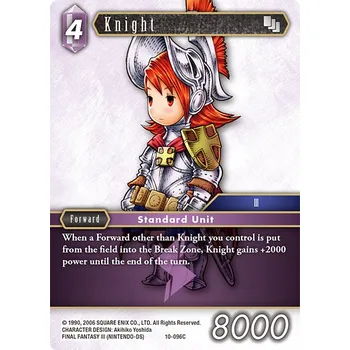 Sběratelská karetní hra Knight 10-096C - Opus X Typ karty: Standard