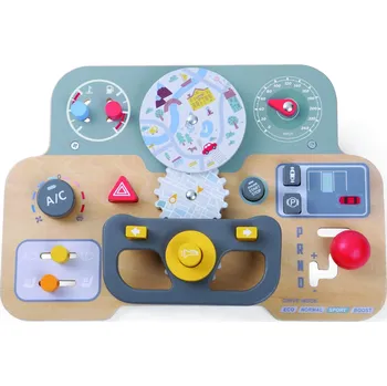 Dřevěná hračka 2Kids Toys Activity board Auto Deska moderní