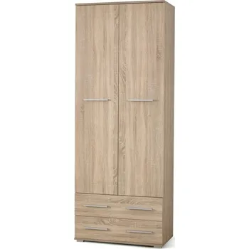 Šatní skříň Skříň RYDER 2D2S, dub sonoma
