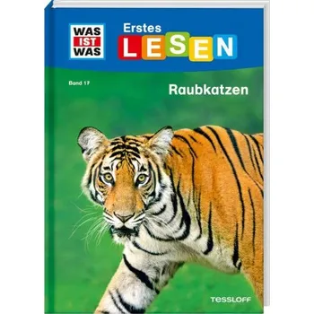 První čtění WAS IST WAS Erstes Lesen Band 17. Raubkatzen (Annelie Stenzel)(Pevná)