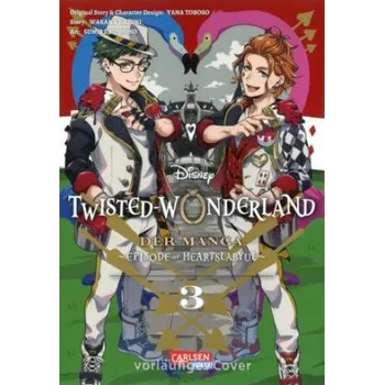 Komiks pro dospělé Twisted Wonderland: Der Manga 3 (Sumire Kowono,Wakana Hazuki,Disney,Dorothea Überall)(Pevná)