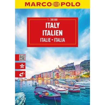 MARCO POLO Reiseatlas Italien 1:300.000 (Marco Polo Verlag)(Brožovaná)
