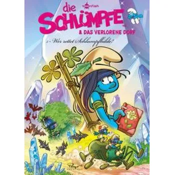 Komiks pro dospělé Die Schlümpfe und das verlorene Dorf. Band 5 (Pevná)