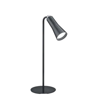 Lampička TRIO Reality R52121132 MAXI dotykové stolní svítidlo SMD LED V360mm 2W/200lm 3000K černá matná, nabíjecí baterie, USB-C