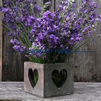 Látkový panel - Levandule - LE-17 Velikost: 25x25cm, Materiál: Kočárkovina